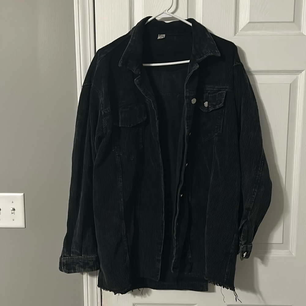 Amazon Charcoal distressed Jacket